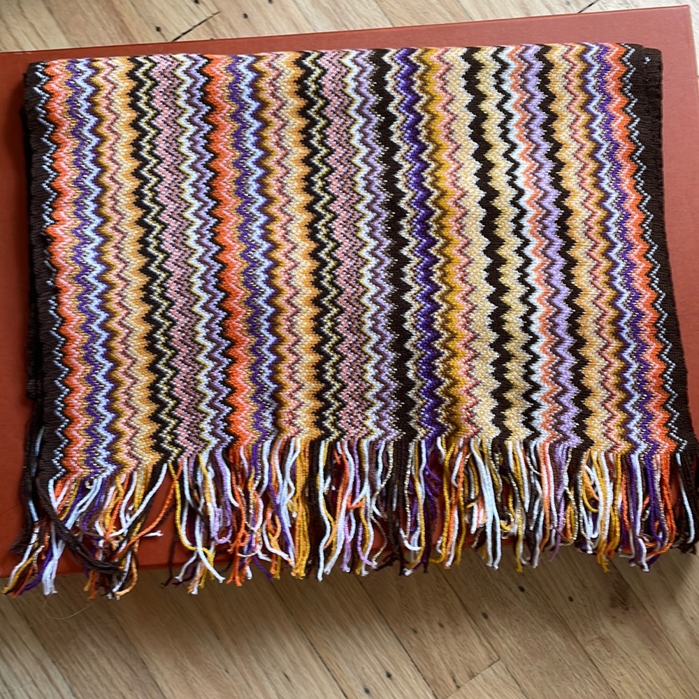 Missoni Chevron Scarf (100% Cotton)